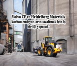 İş Makinası - VOLVO CE VE HEIDELBERG MATERIALS, KARBON EMİSYONLARINI AZALTMAK İÇİN İŞ BİRLİĞİ YAPACAK Forum Makina